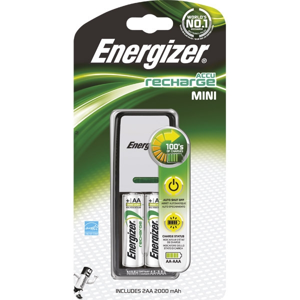 Energizer batterylader mini - 2xAA/AAA