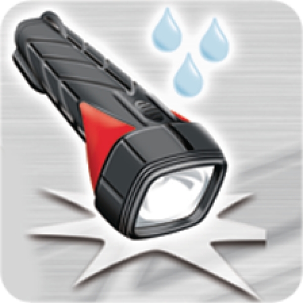 Energizer Rubber Impact Torch - 60 lumens