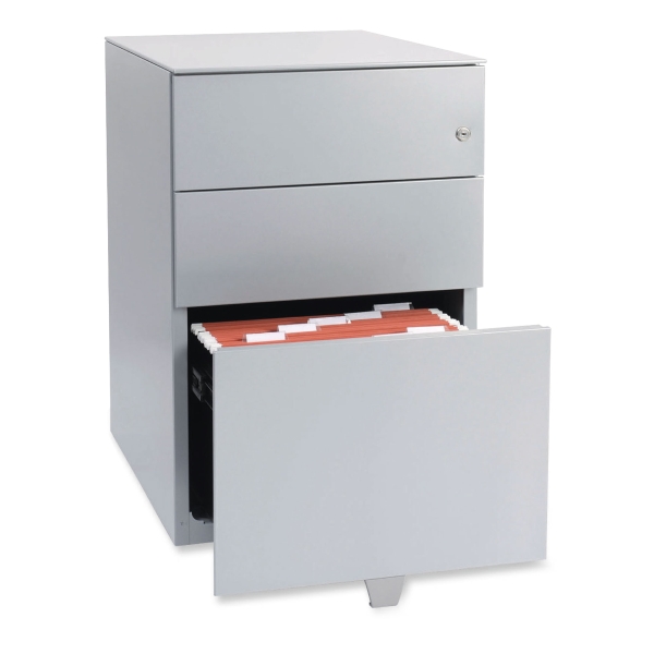 Bisley Note Steel Pedestal 2 Drawer And 1 Filing Drawer A4 H645 x W420 x D565mm