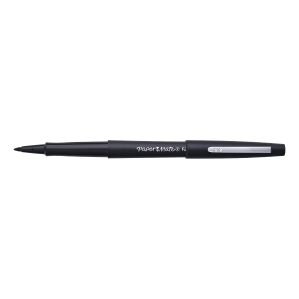 Paper Mate Flair Pen Medium Black - Pack Of 12