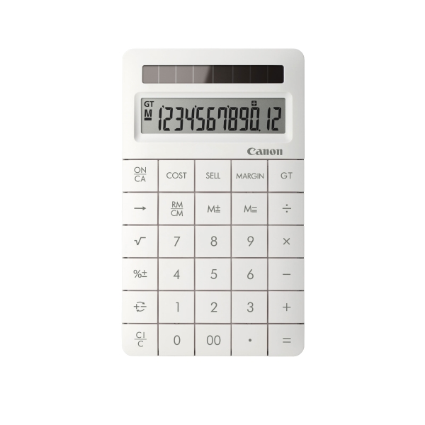 CANON X-MARK II  CALCULATOR 12 DIGITS WHITE