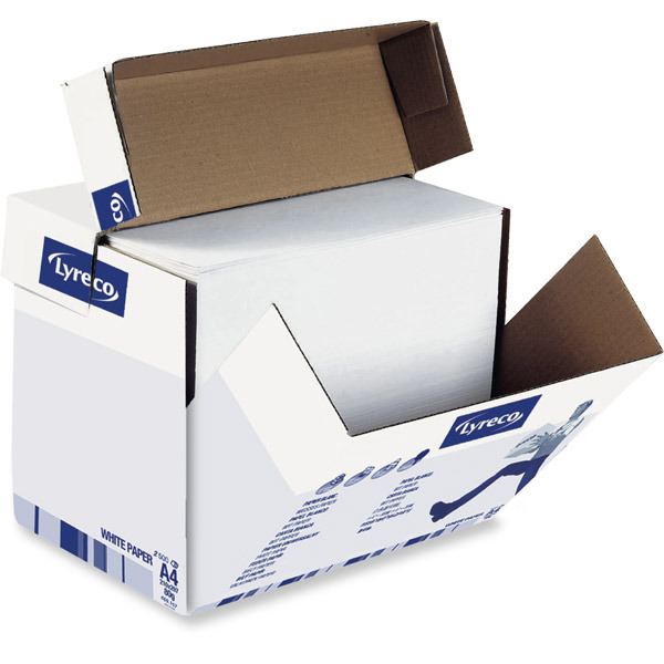 Lyreco wit papier A4 80g - doos van 2500 vellen