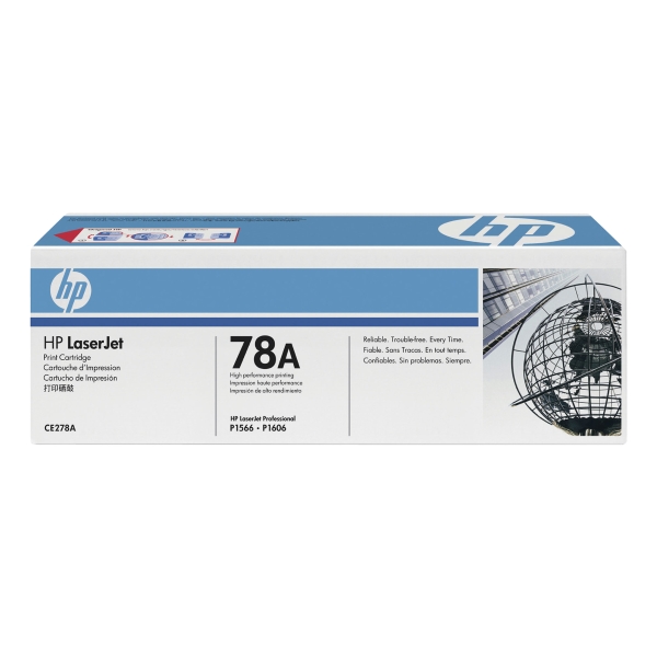 HP CE278A tonercartridge zwart [2.100 pag]