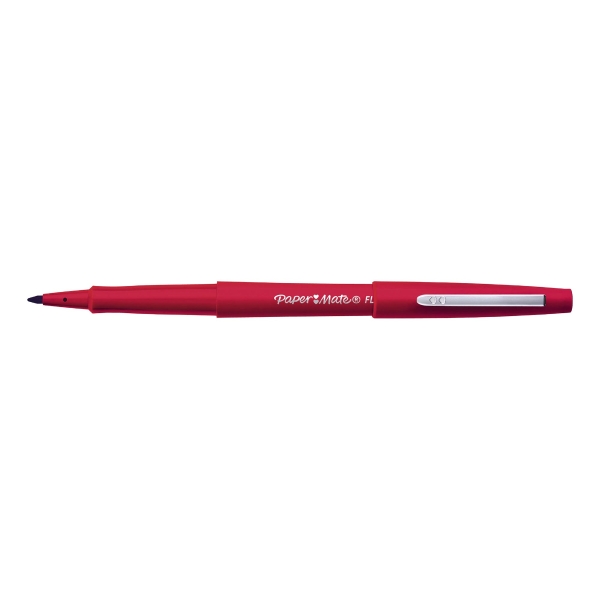 Paper Mate tempo nylon professionele schrijfstift 1,1mm rood