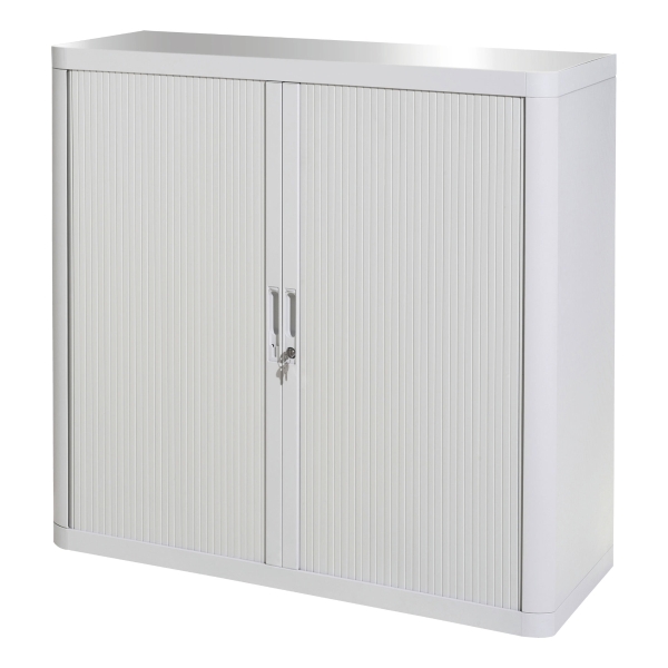 Paperflow Easyoffice Tambour Cupboard 1M Grey