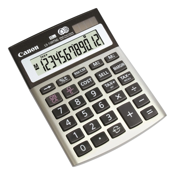 CANON LS-120 TSG 12-DIGIT POCKET CALCULATOR