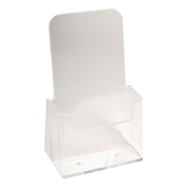 Exacompta 115x65x182mm Desk Literature Holder - Clear