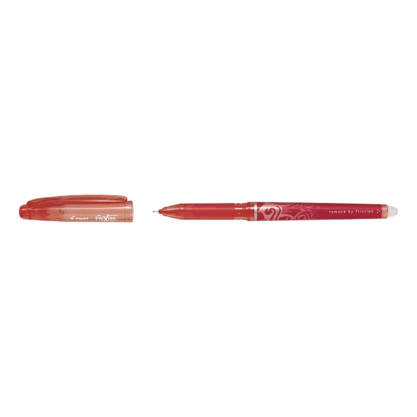 Pilot Frixion roller rétractable avec pointe aiguille 0,5mm rouge