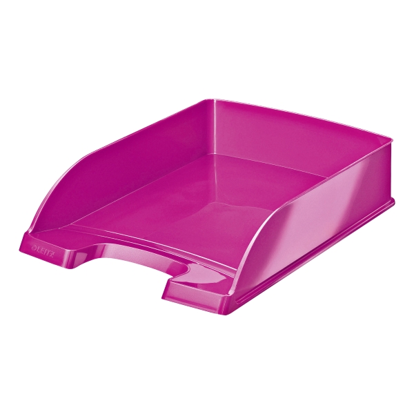 Leitz 5226 Wow letter tray pink