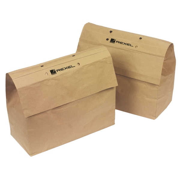 REXEL SHREDDER PAPER BAGS 50L - PACK OF 50