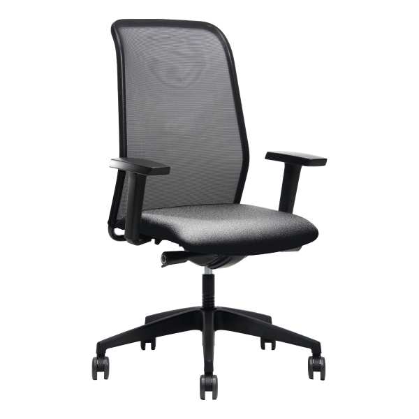 INTERSTUHL NETLINE N157 SYNCHRONE CHAIR BLACK