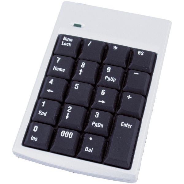 USB KEYPAD SILVER / BLACK