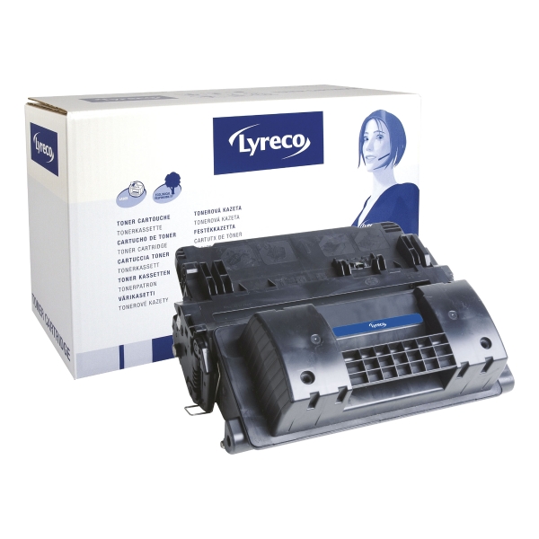 Lyreco Compatible 90X HP Laser Cartridge High Yield CE390X - Black