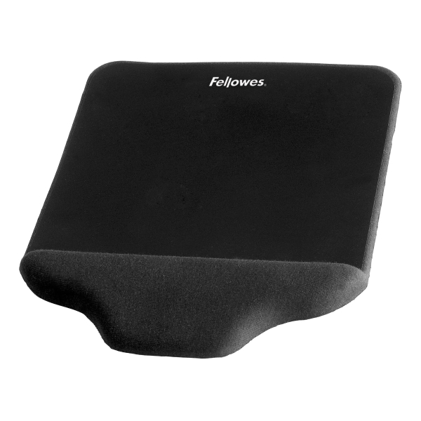 FELLOWES PLUSH TOUCH MOUSE PAD FOAM BLK