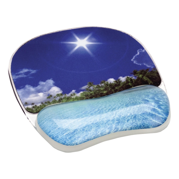 FELLOWES MOUSE PAD GEL TROPICAL