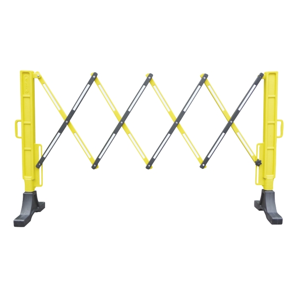 FLEXO EXTENDABLE LIGHT DUTY GATE BLACK/YELLOW