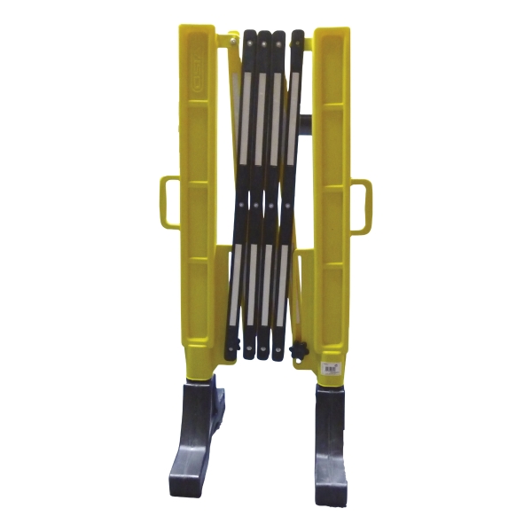 FLEXO EXTENDABLE LIGHT DUTY GATE BLACK/YELLOW