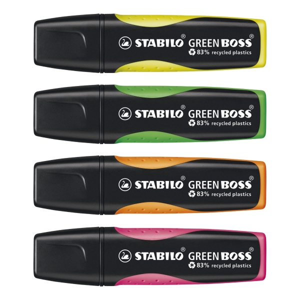 WALLET4 STABILO GREEN BOSS ASS COLOURS