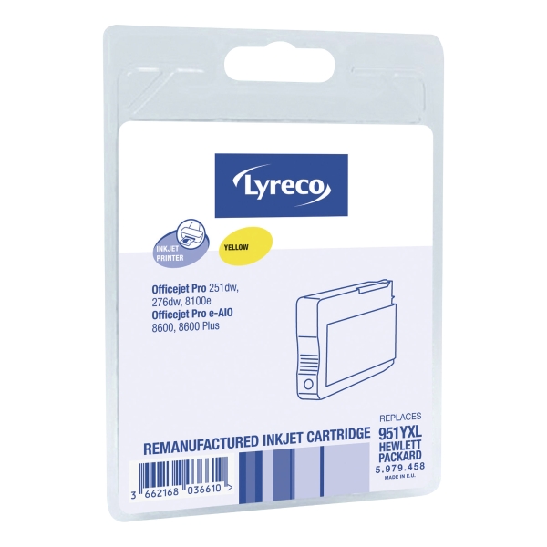 Lyreco HP 951XL CN048AE mustesuihkupatruuna keltainen