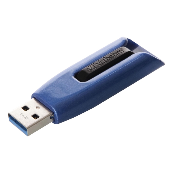 VERBATIM 49807 V3 MAX USB 3.0 DRIVE 64GB