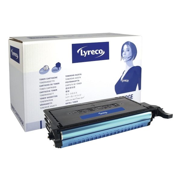 Lyreco compatible laser cartridge Samsung CLT-C5082L blue [4.000 pages]