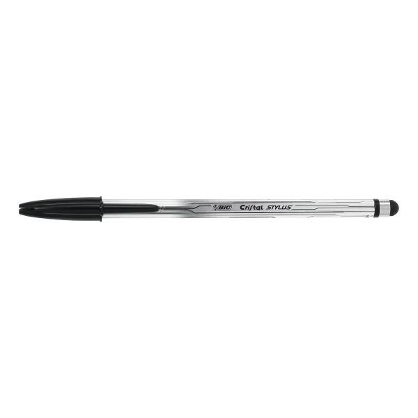 BIC CRISTAL STYLUS BALL PEN BLK