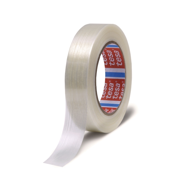 TESA MONO FILAMENT TAPE 25MM X 50M - PACK OF 6