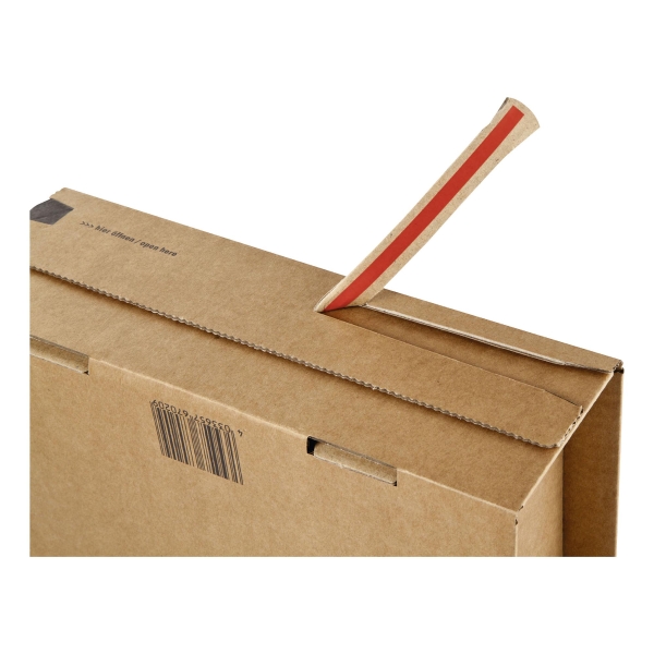 COLOMPAC PARCEL DISPATCH BOX SELF-SEALING A4+ 330 X 290 X 120MM - PACK OF 10