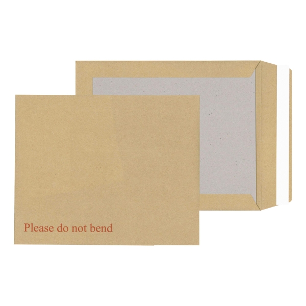 Lyreco Manilla 10 1/2 X 8 1/2In Peel Seal Brd-Back Envelopes 115Gsm - Box Of 125