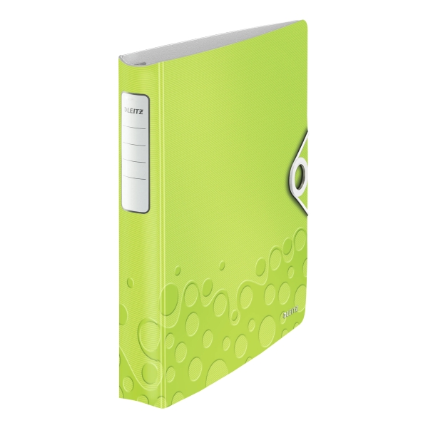 LEITZ 4242 WOW 4-RING BINDER GREEN