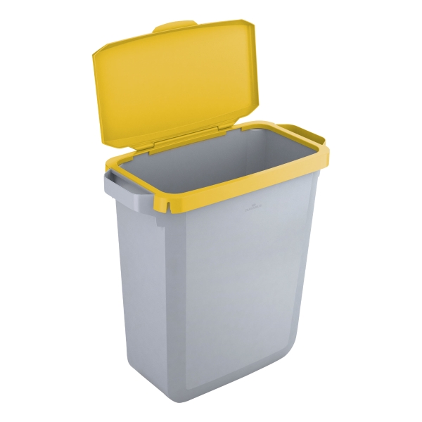 DURABIN HINGED LID FOR DURABIN 60L YELLOW