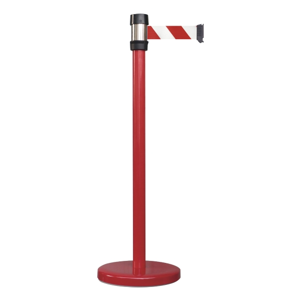 VISO CONTROLPOST RS-2-RO-RB RED WITH STRAP RED/WHITE 2 METRE