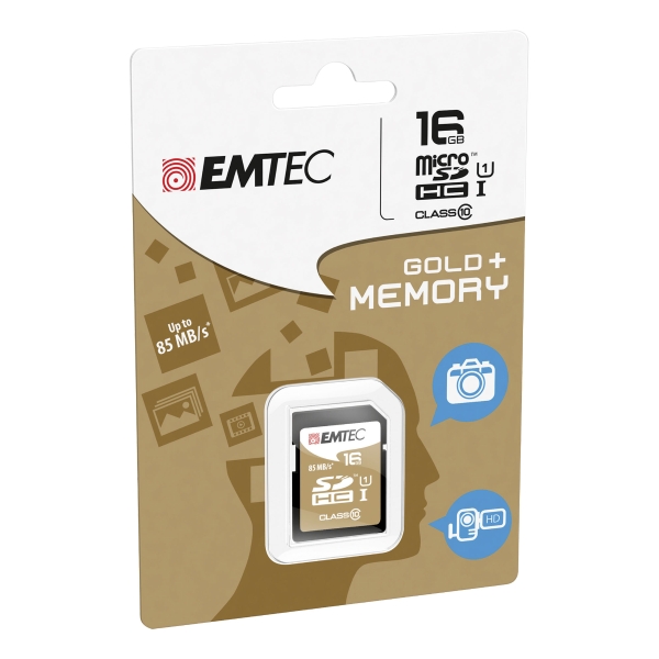 EMTEC GOLD 570X SDHC Speicherkarte 16 GB