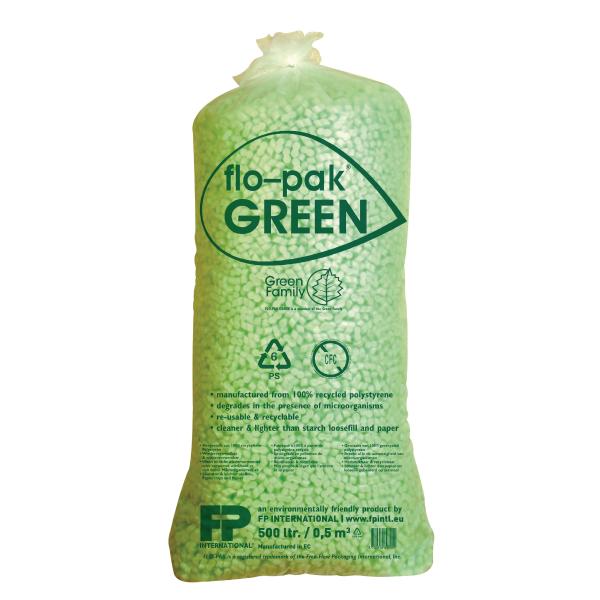 FLOPAK LOOSE FILL BAG 250L GREEN