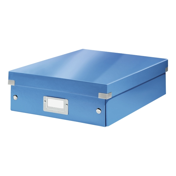 LEITZ CLICK & STORE BOX MEDIUM A4 BLUE