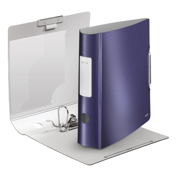 LEITZ STYLE L/ARCH FILE A4 80MM BLUE