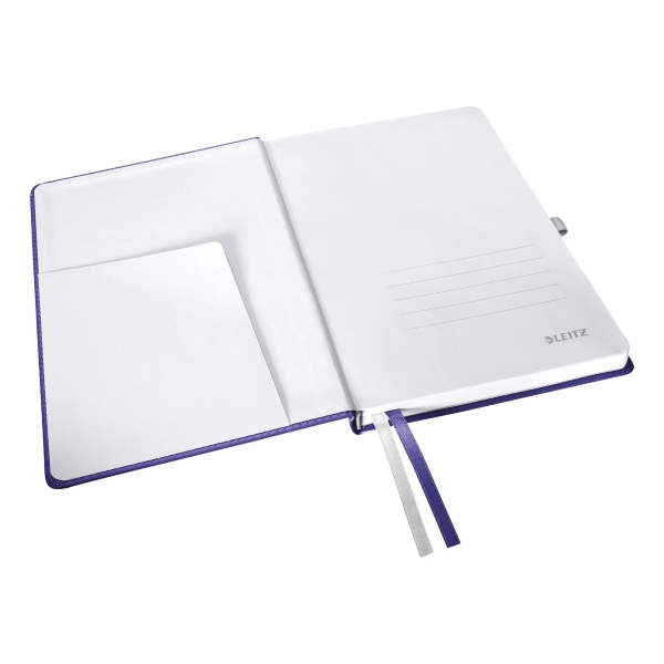 Leitz Style cahier soft cover A5 quadrillé 5x5 mm bleu