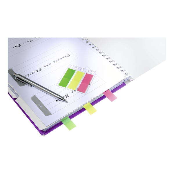 LEITZ WOW BE MOBILE NOTEBOOK PP COVER A4 RULED PURPLE