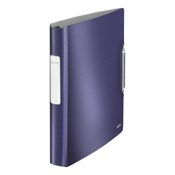 LEITZ 4245 STYLE 4-RING BINDER BLU