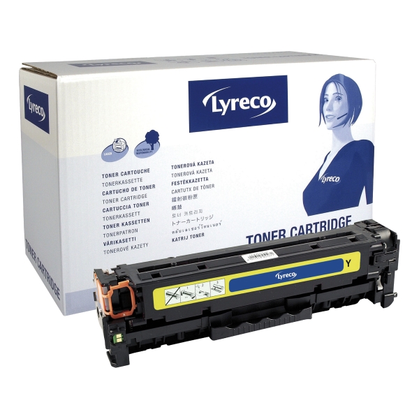 LYRECO LAS CART COMP H PCF382A YLLW