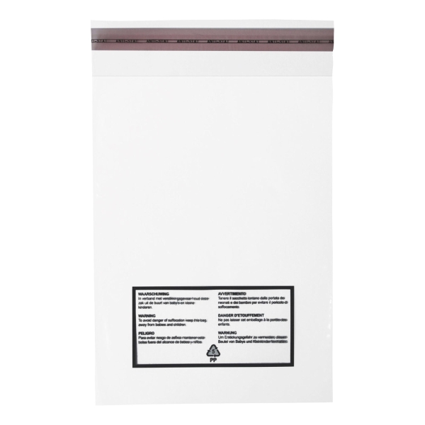 PP Self Seal Bags 350X450X40mm 40M Pack of 100