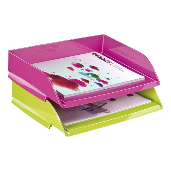 CEP GLOSS LETTER TRAY WIDE ENTRY PINK