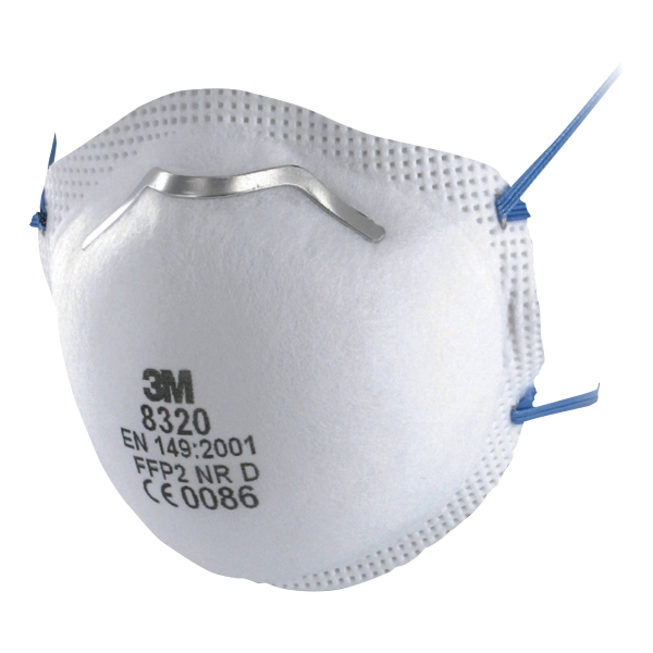 3M 8320 FFP2 Respirator Masks (Box of 10)