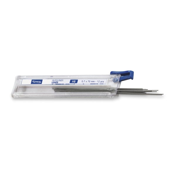 Lyreco Mechanical Pencil Refills HB 0.7mm - Pack Of 12