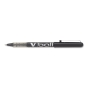 PILOT V-BALL ROLLER BALL BLACK PENS 0.3MM LINE WIDTH - BOX OF 12