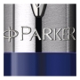 Parker Jotter écriture luxe stylo à bille bleu corps bleu/acier + gift box