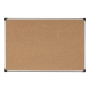 Aluminium Framed Cork Notice Board 450Mm X 600Mm