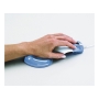 Fellowes 91177 crystal gel mouse wrist rest blue