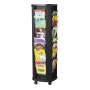 Mobile Literature Carousel Stand - 40 Compartments For A4 Documents