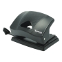 Lyreco Light Hole Punch 2-Hole 20-Sheet Black